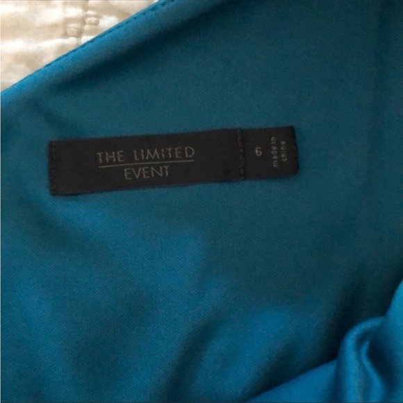 Teal cocktail dress - Picture 6 of 7